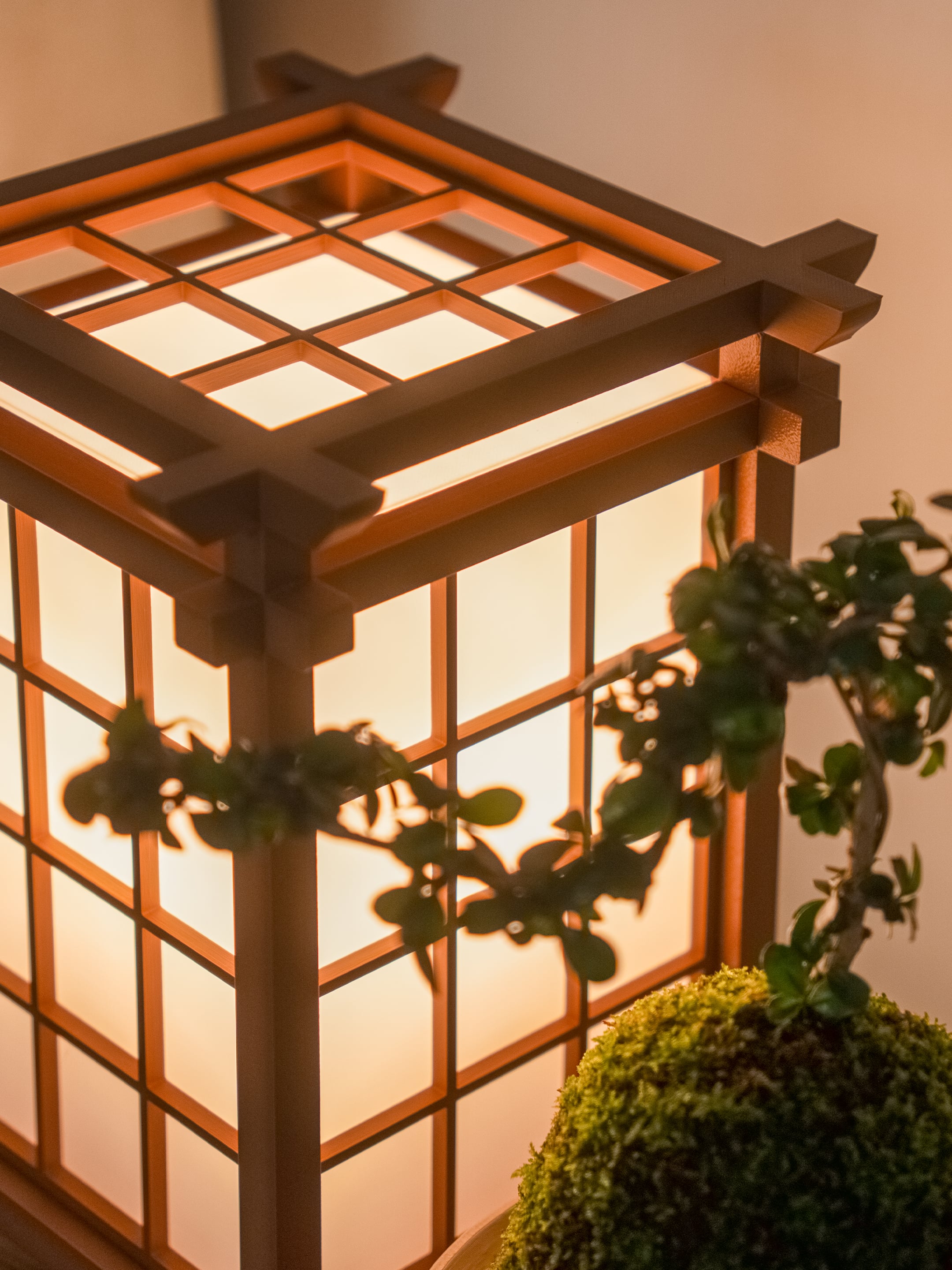 Shoji Lamp 4 3d model