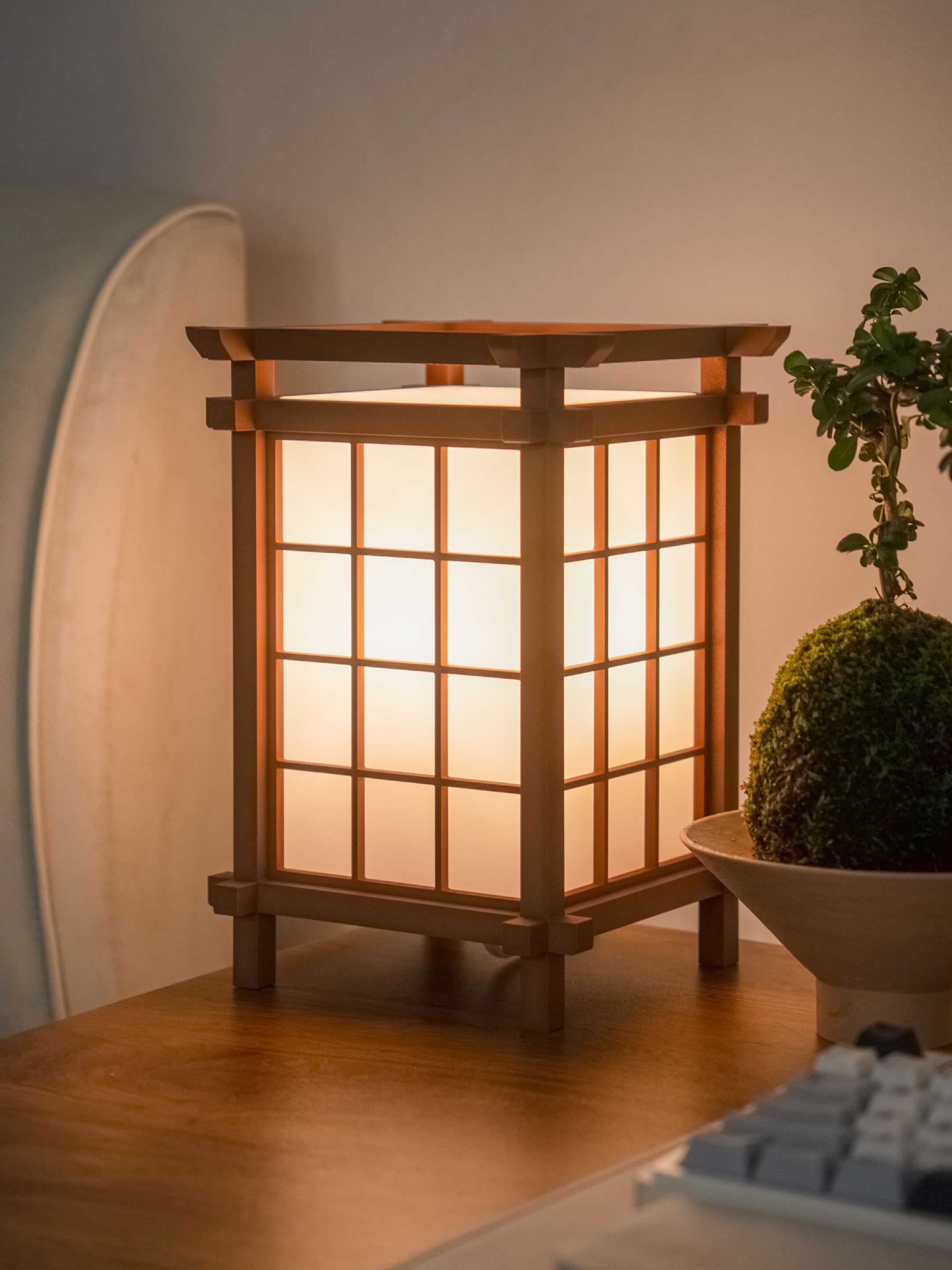 Shoji Lamp 4 3d model
