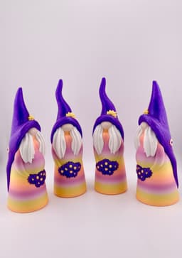 Mother's Day Gnome Set 3d model