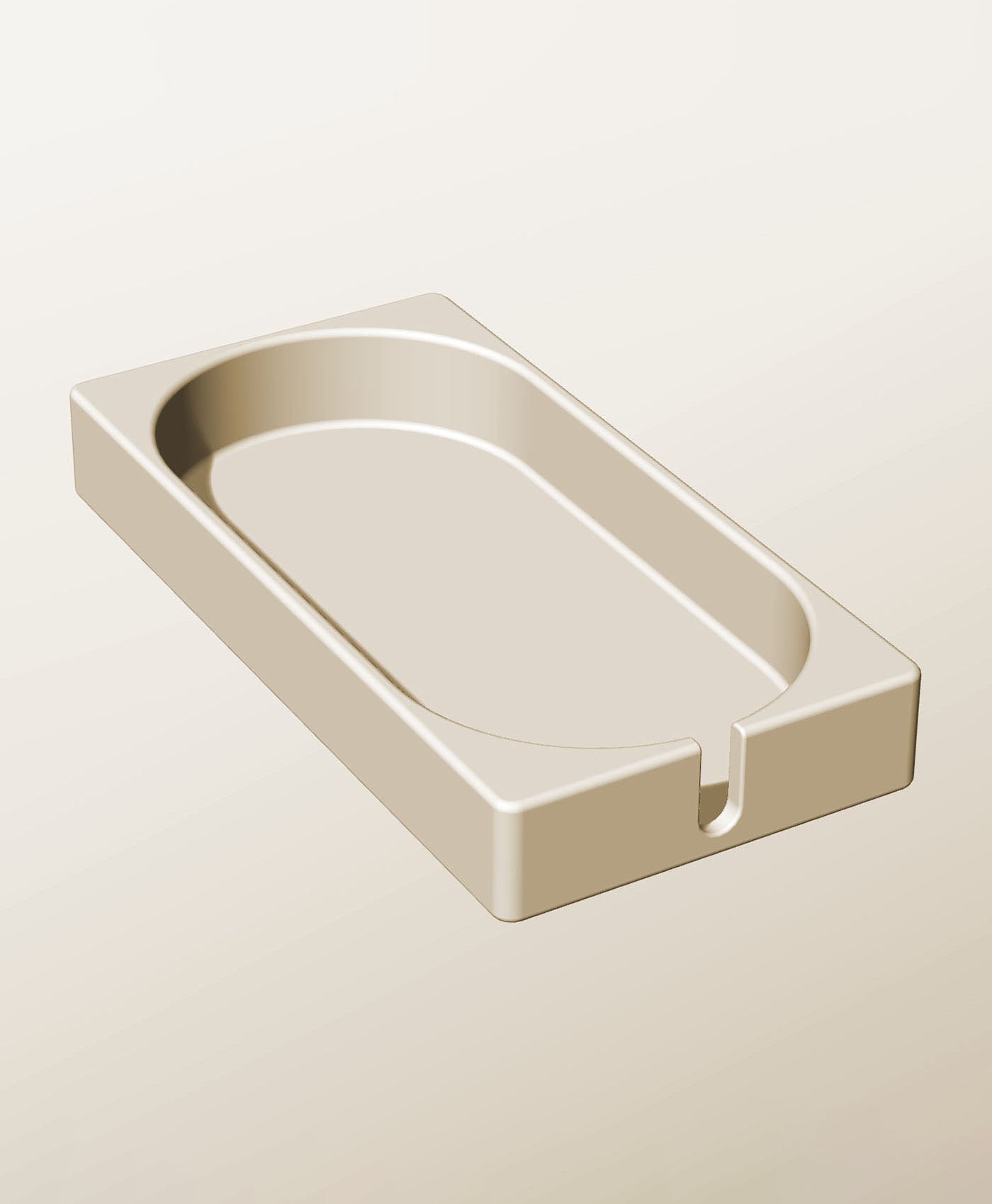 CX96-30-SS Stackable slotted bin box module for creative decor 3d model