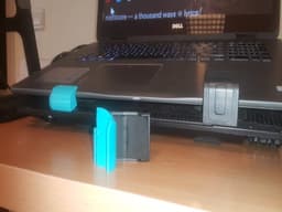 Laptop Riser Part for thin laptops. it works whit Inca laptop riser 3d model