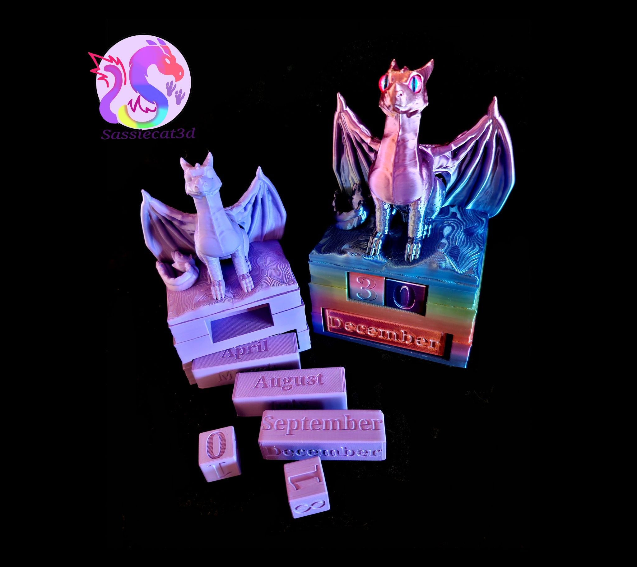 Dragon Calendar (Personal Use) 3d model