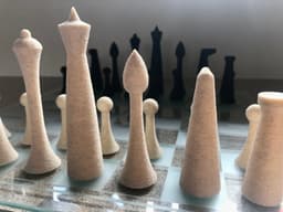 Herman Ohme's Chess Set 3d model