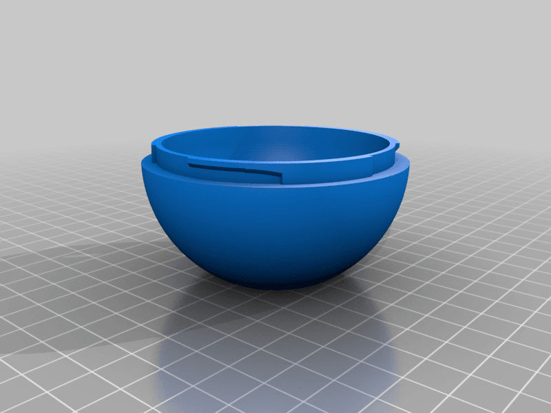 Paper Bob-omb container 3d model