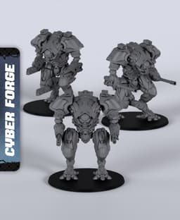 Wardogs - With Free Cyberpunk Warhammer - 40k Sci-Fi Gift Ideas for RPG and Wargamers 3d model