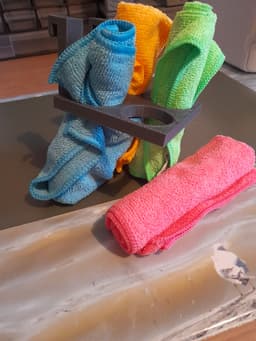 microfiber cloth holder 3d model