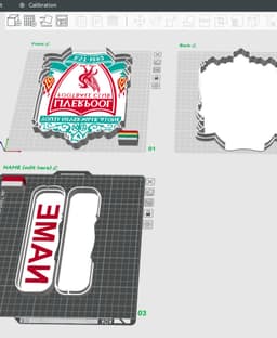 Liverpool F.C. Sign - LED Strip Compatible 3d model