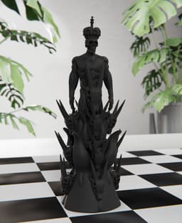 Tera Titan King | Chess King 3d model