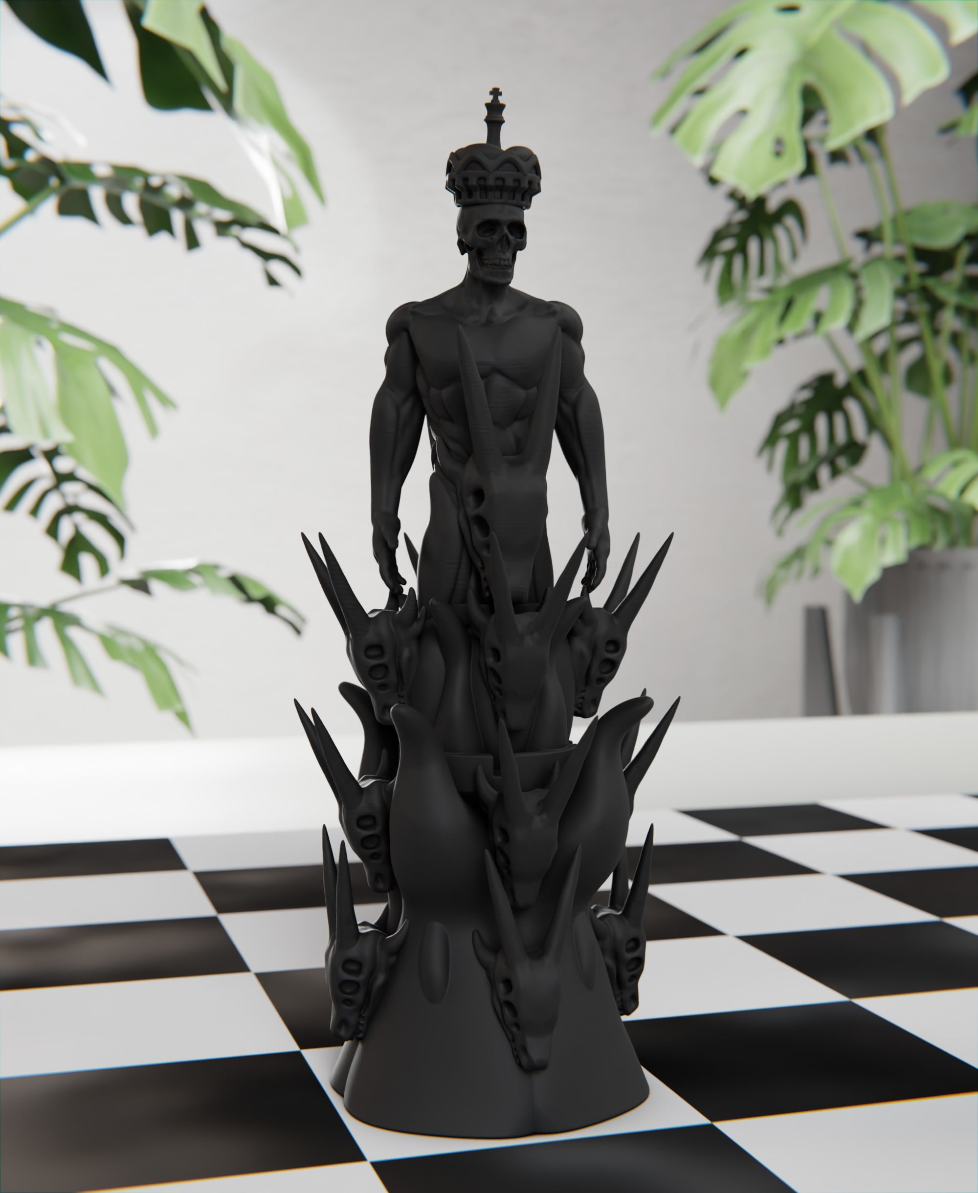 Tera Titan King | Chess King 3d model
