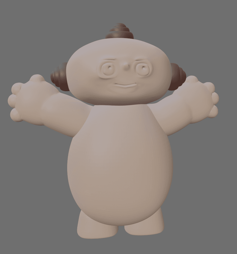 Makka Pakka Kids Toy 3d model