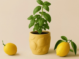 Limone Pop Vase & Planter - Vibrant Italian Decor 3d model