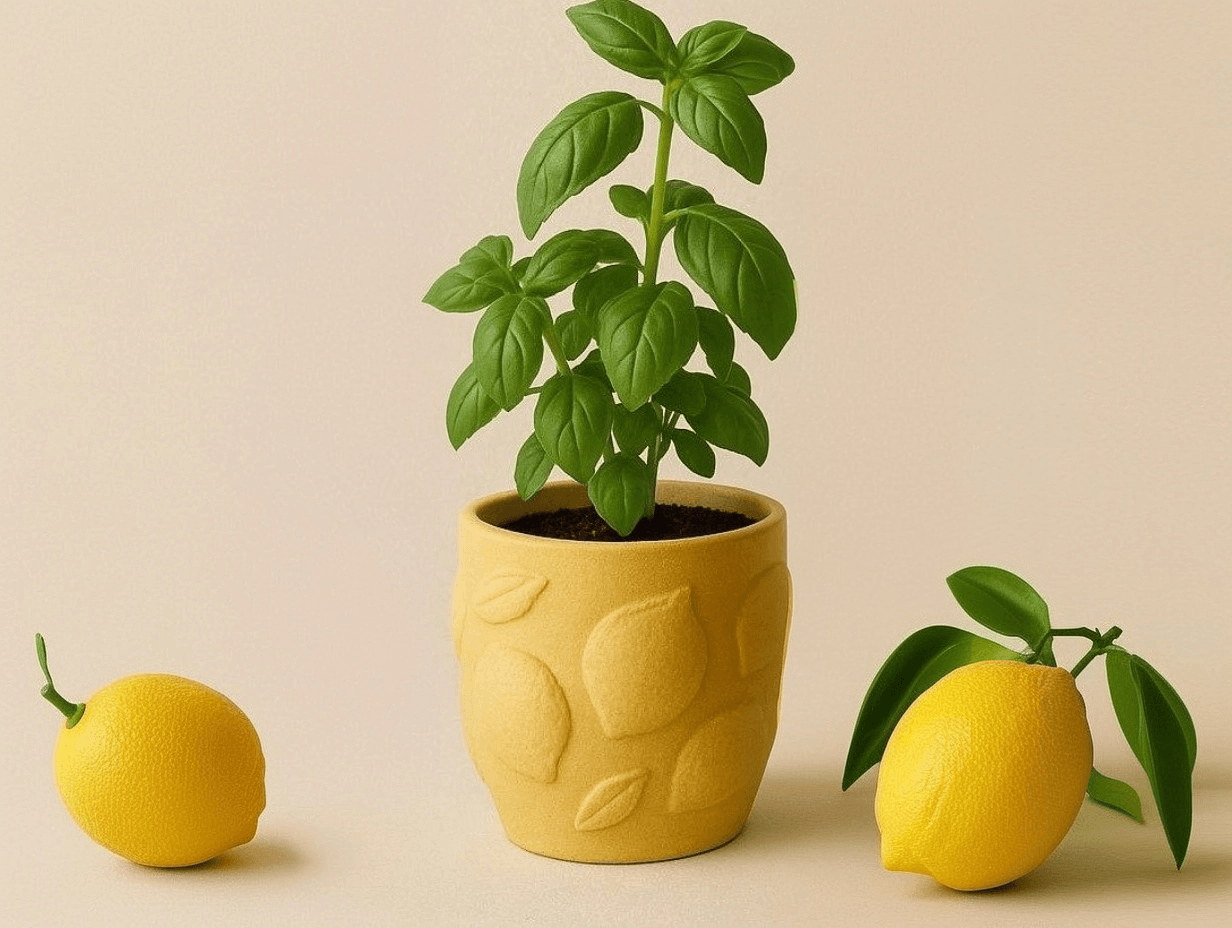 Limone Pop Vase & Planter - Vibrant Italian Decor 3d model