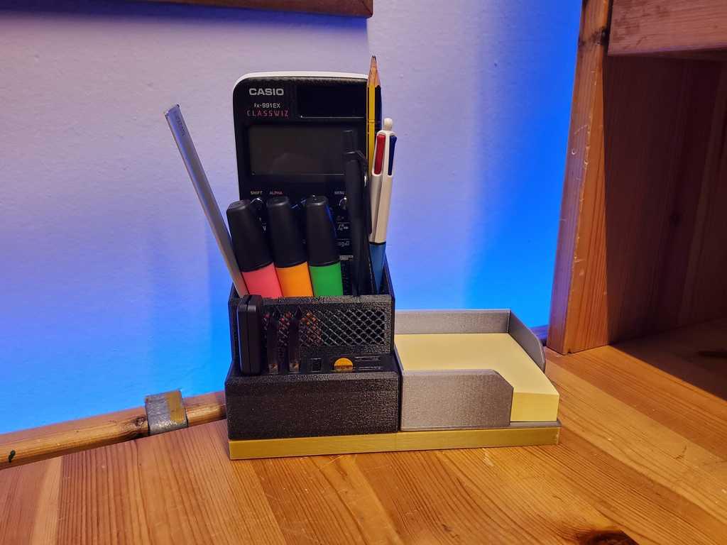 Desktop Organizer, Pen Holder (portapenne) 3d model