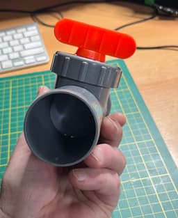 HT 50 Pipe to air vent valve conversion 3d model