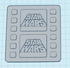 Movie - Star Wars Coaster 3d model