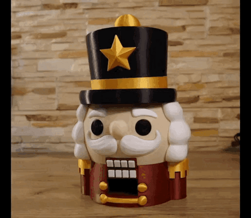 Nutcracker Candy Dispenser 3d model