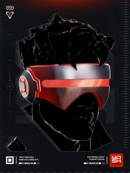 Cyclops Rivals Visor 3D Printer STL file 3d model
