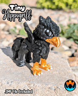 Tiny Hippogriff 3d model