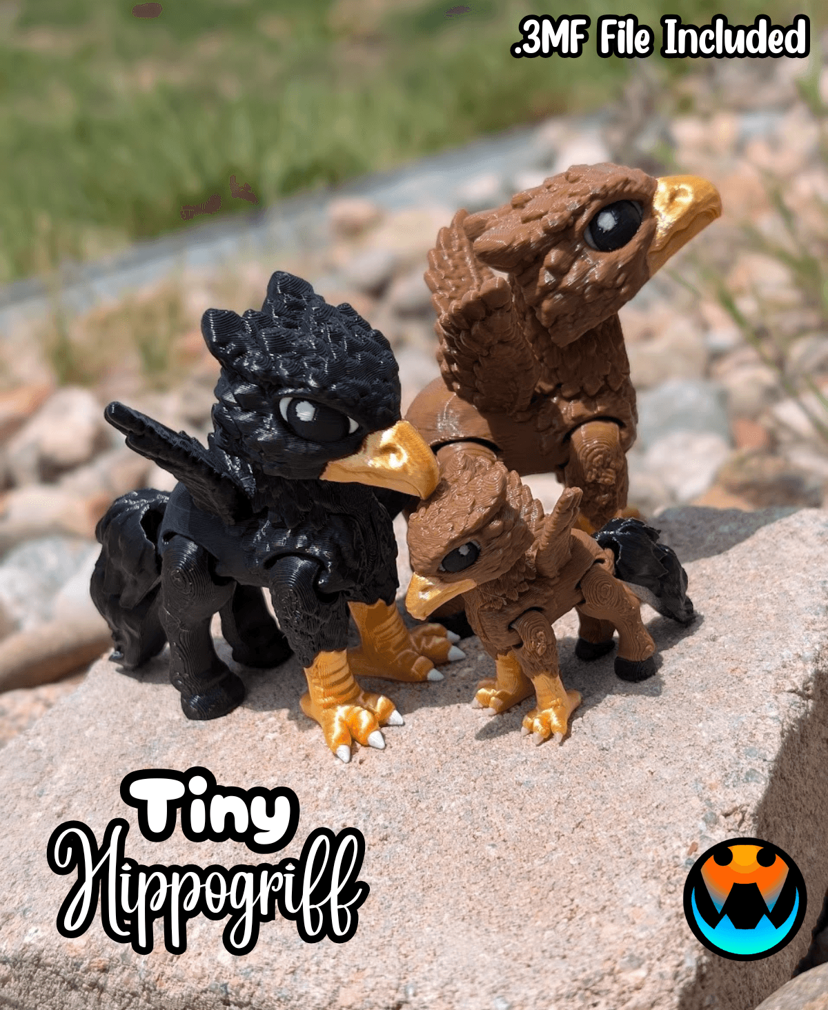 Tiny Hippogriff 3d model