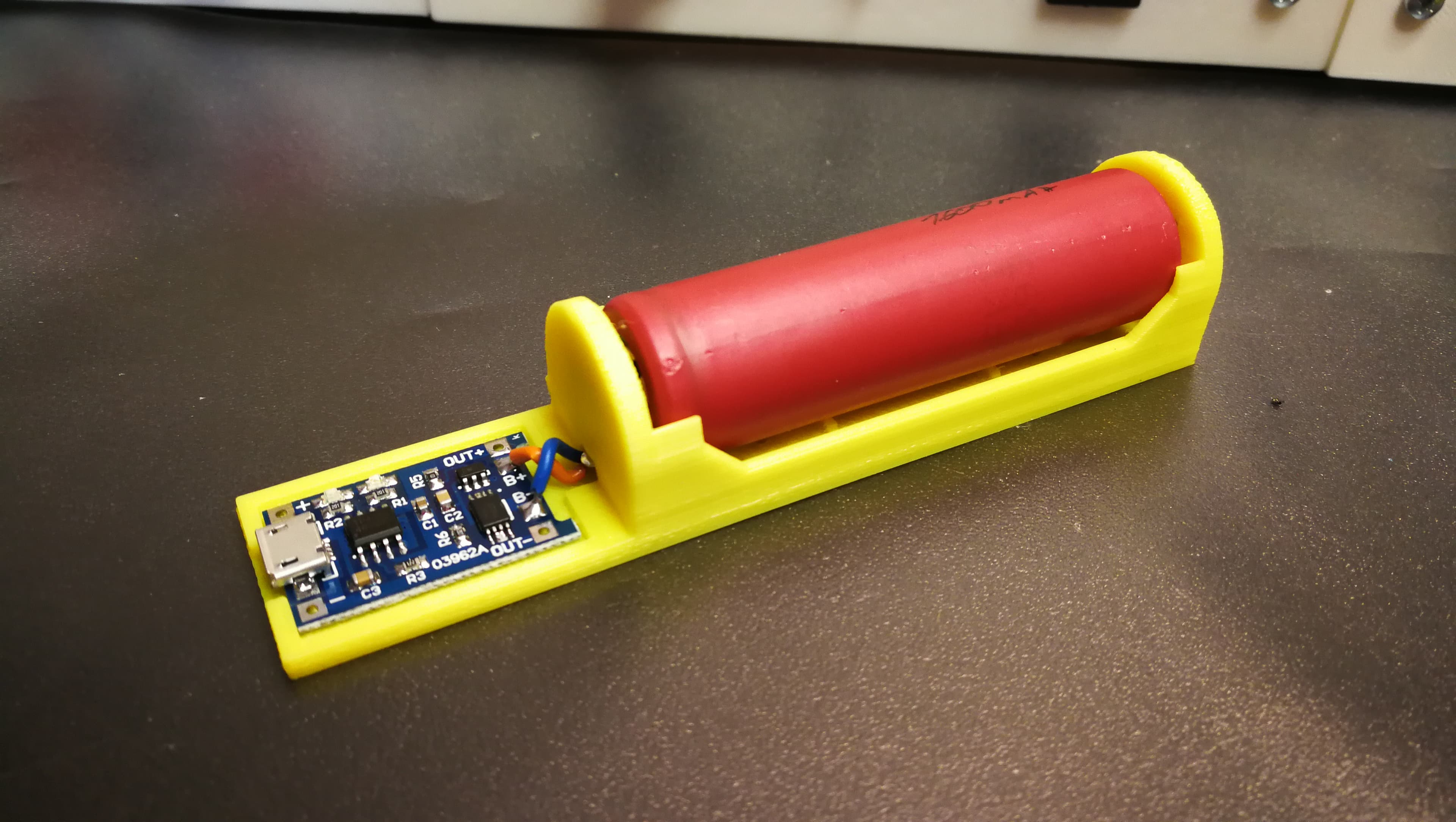 18650 Battery USB Charger TP4056 3d model