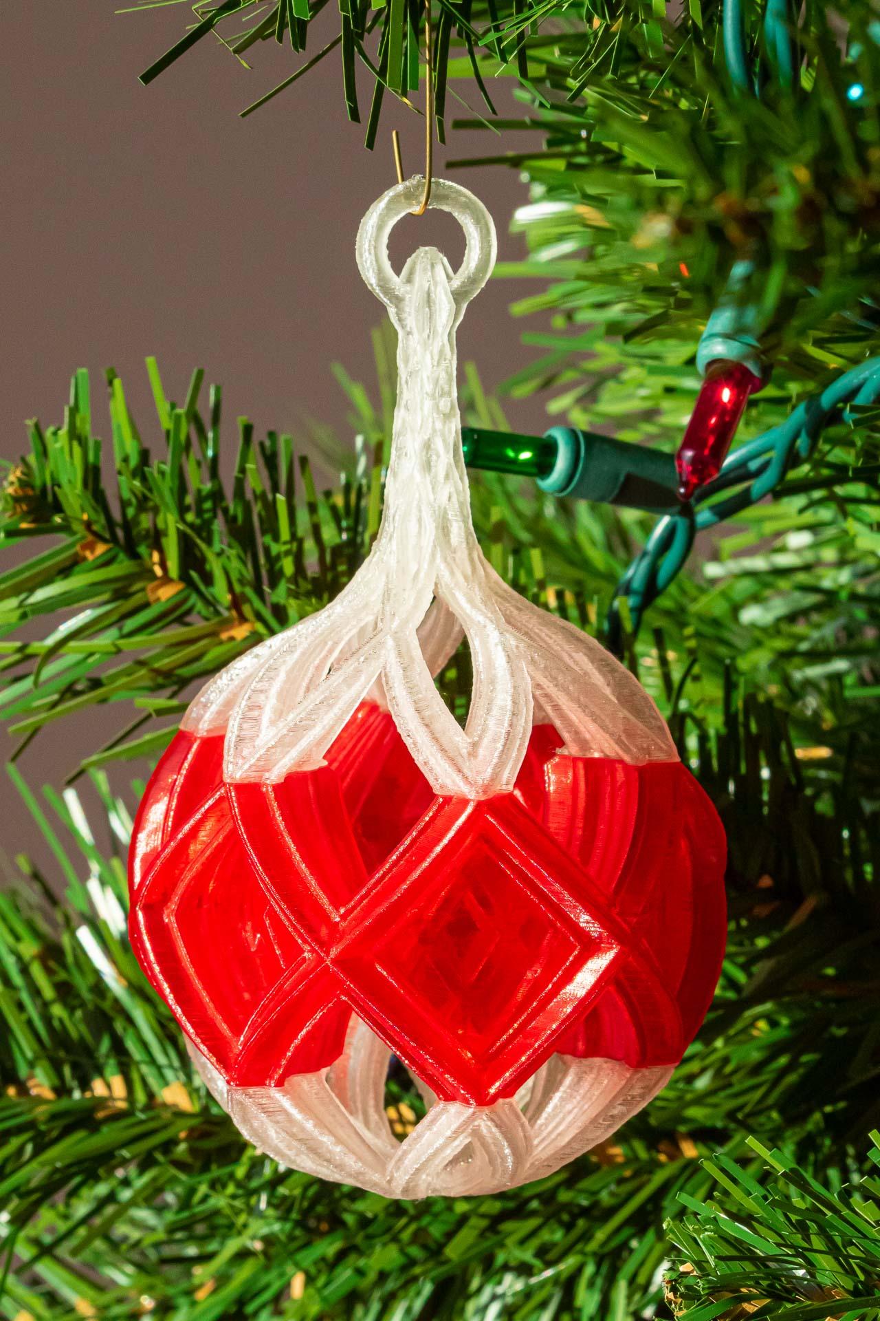 Christmas Balls with Integrated Stems 3d model