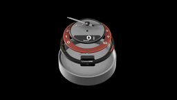 PORSCHE GT3RS 992 Wall Tachometer Clock 3d model