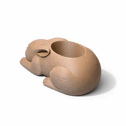 BUNNY PLANTER / MODERN PLANTER / UNIQUE EASTER DECOR PLANTER / BUNNY DECOR 3d model