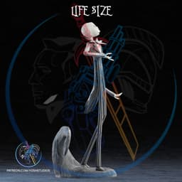 Life Size Pumpkin King 3D Printer STL File 3d model