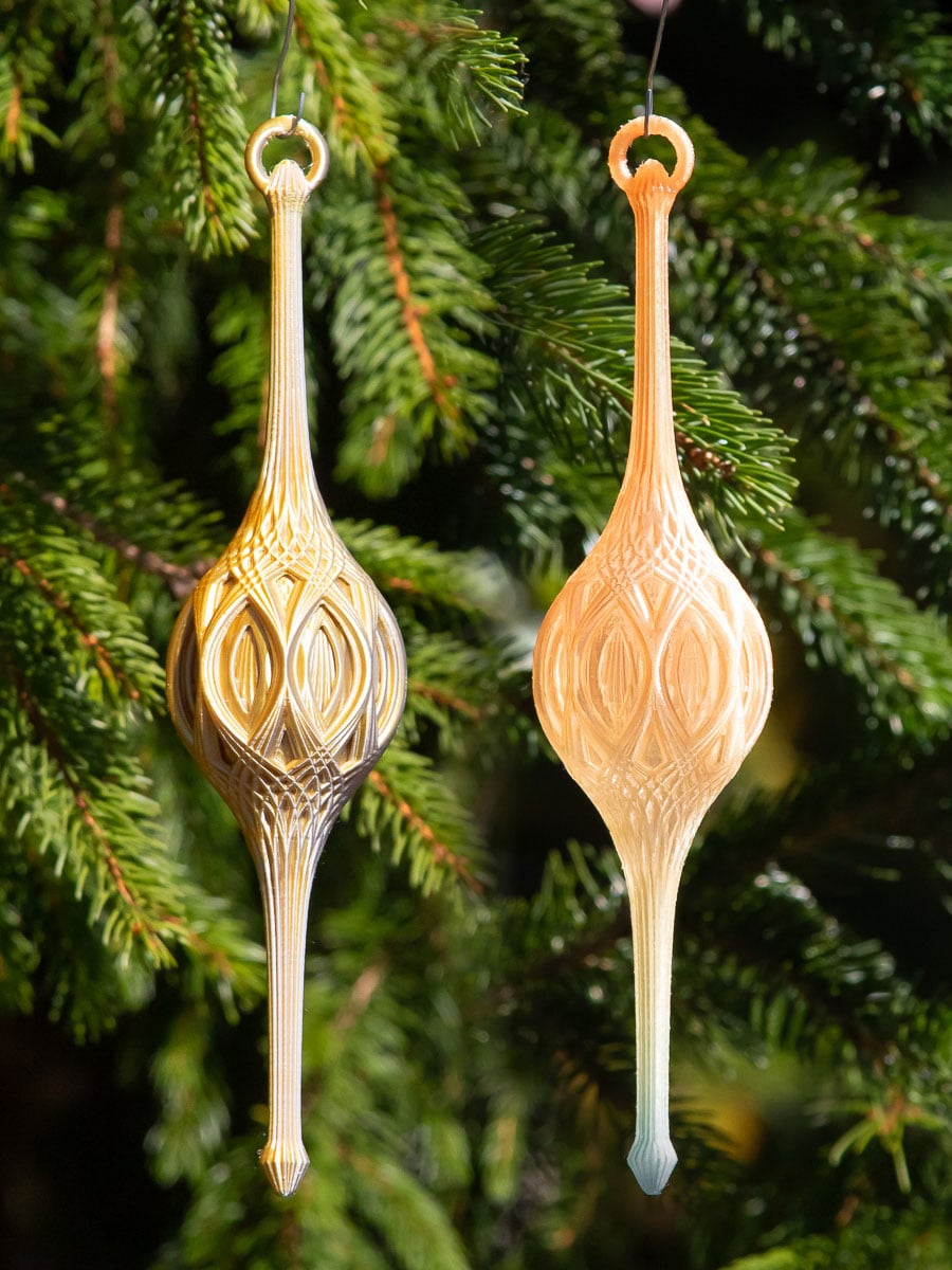 Cathedral Christmas Stretch Ornament 2024 3d model