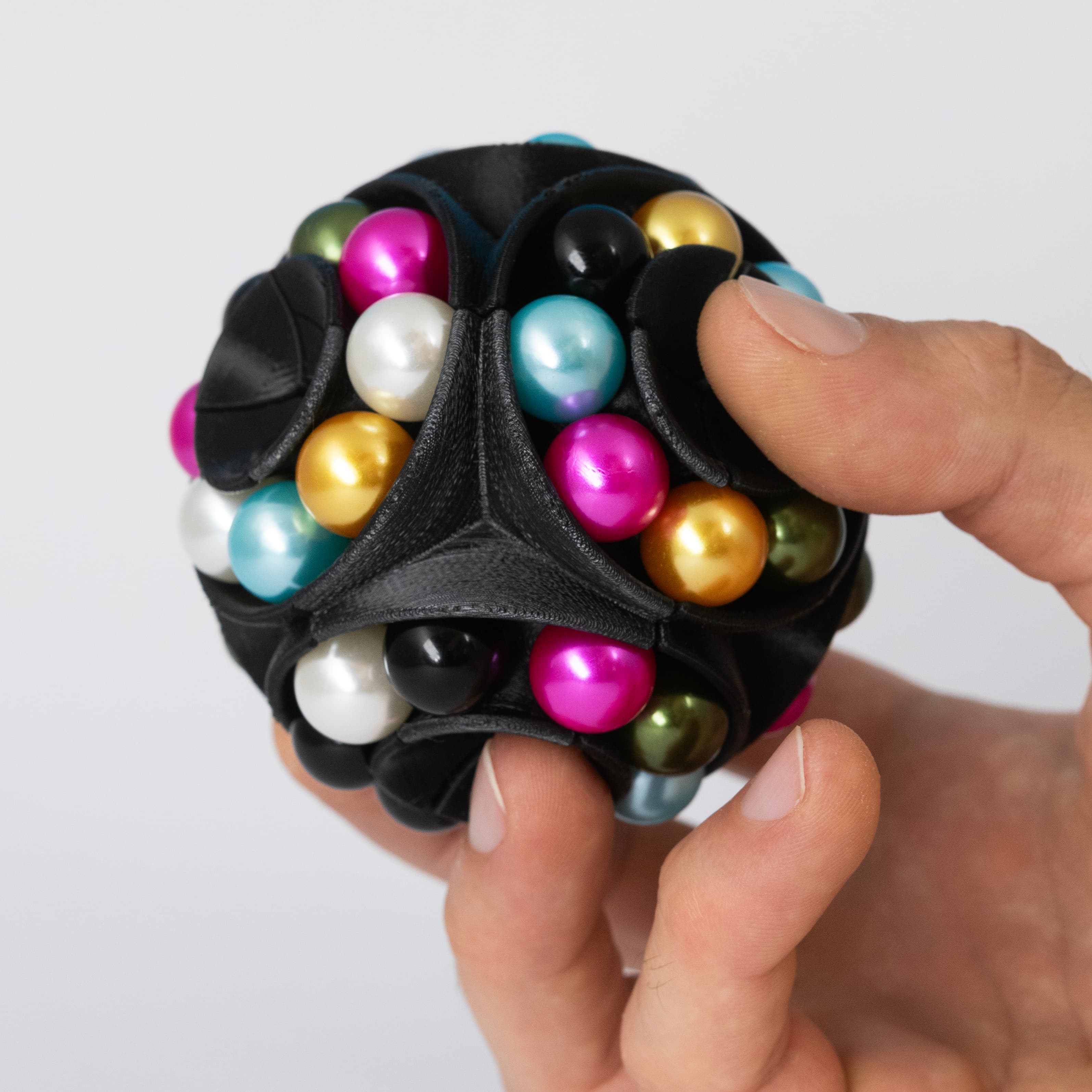 Donut Factory Puzzle (Deconstructed) // 2x2 Twisty Marble Puzzle (24mm inner cube) 3d model