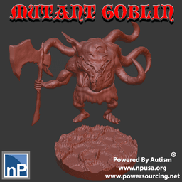 Mutant Goblin 1 3d model