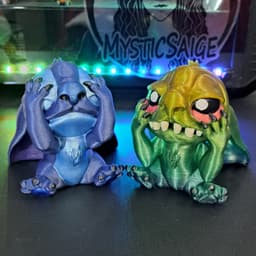 Stitch Versions 1-7 - Extra Model 3d model