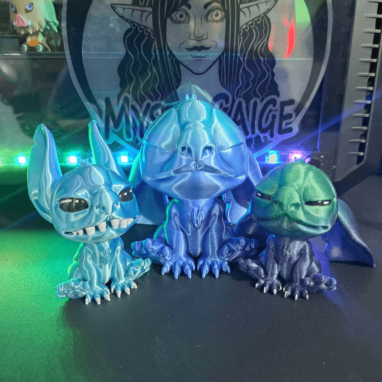 Stitch Versions 1-7 - Extra Model 3d model