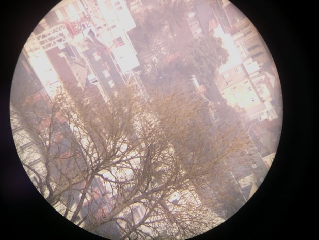 Pi camera celestron support 3d model