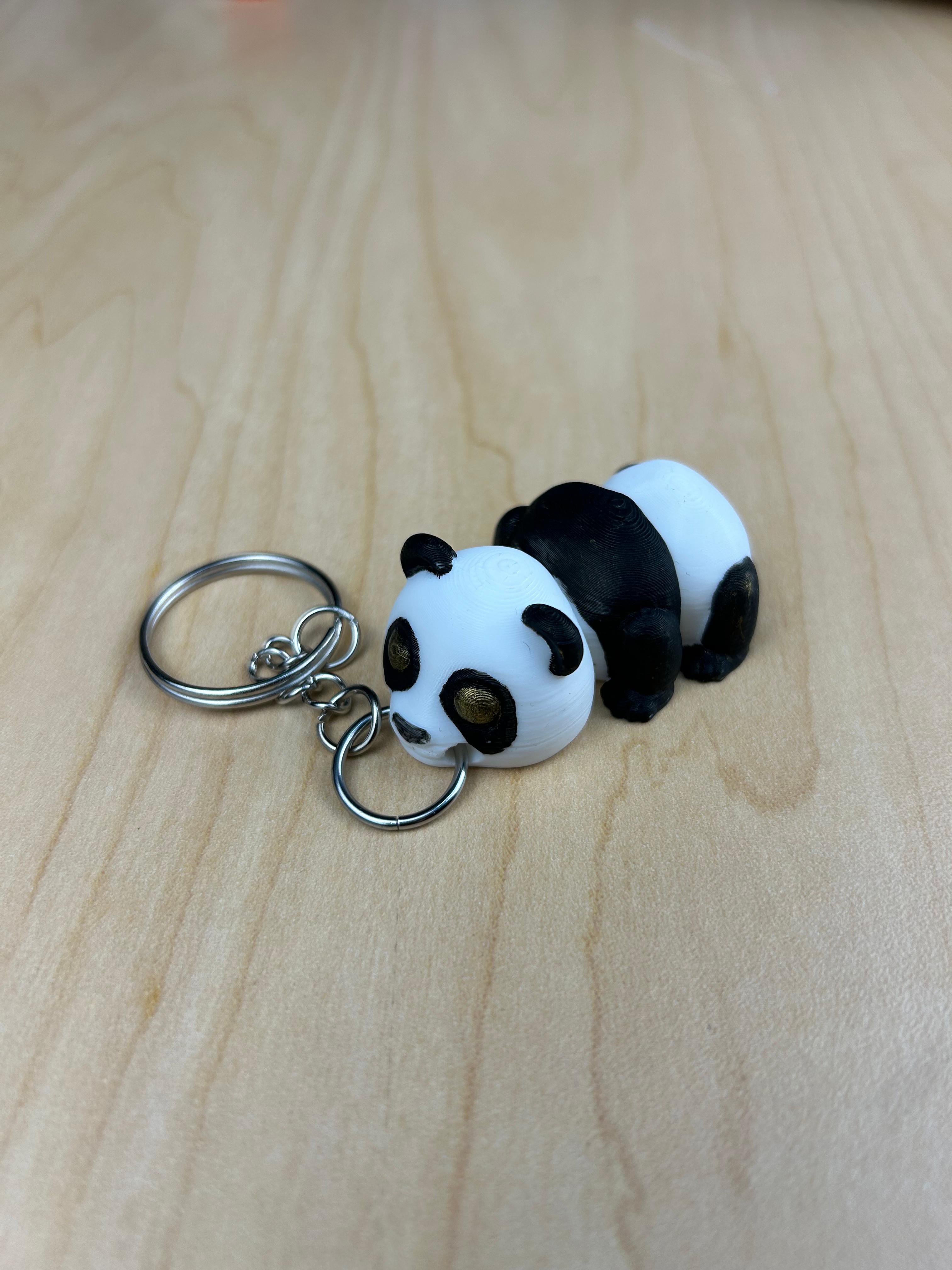 Panda Keychain Dual Joint 3d model