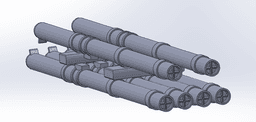 1:72 9K121 Vikhr on Rack.STL 3d model