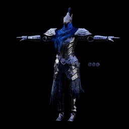 DARK SOULS KNIGHT ARTORIAS FULL PLATE ARMOR COSPLAY LIFESIZE – HELMET PACK FAN ART STL 3d model