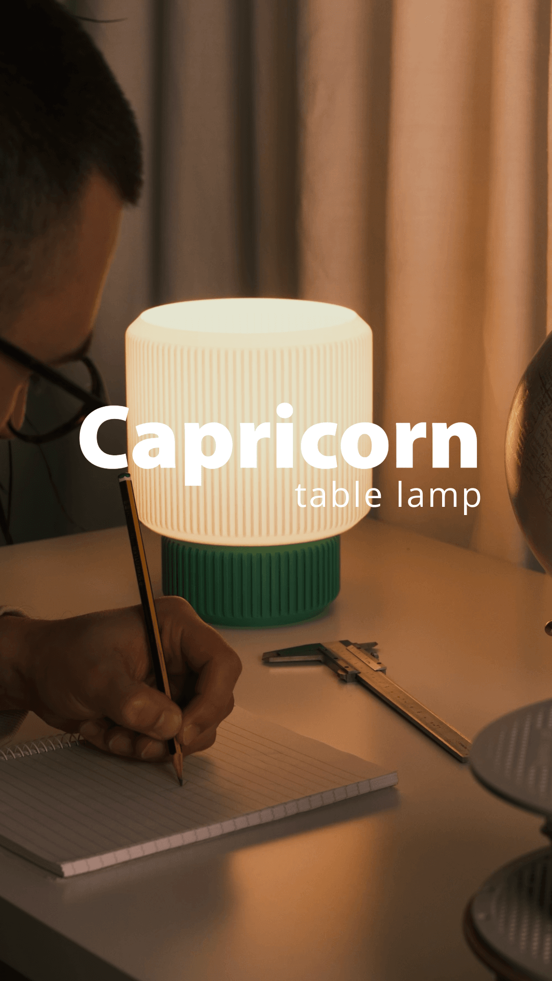 Capricorn - Small Table/Bedside Lamp 3d model