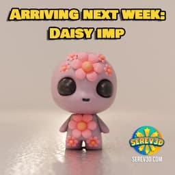 Phantom Imp - Backpack Buddy & Flexi Keychain - No Supports 3D Print STL/3MF 3d model