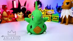 Larvitar By Colors 3d model