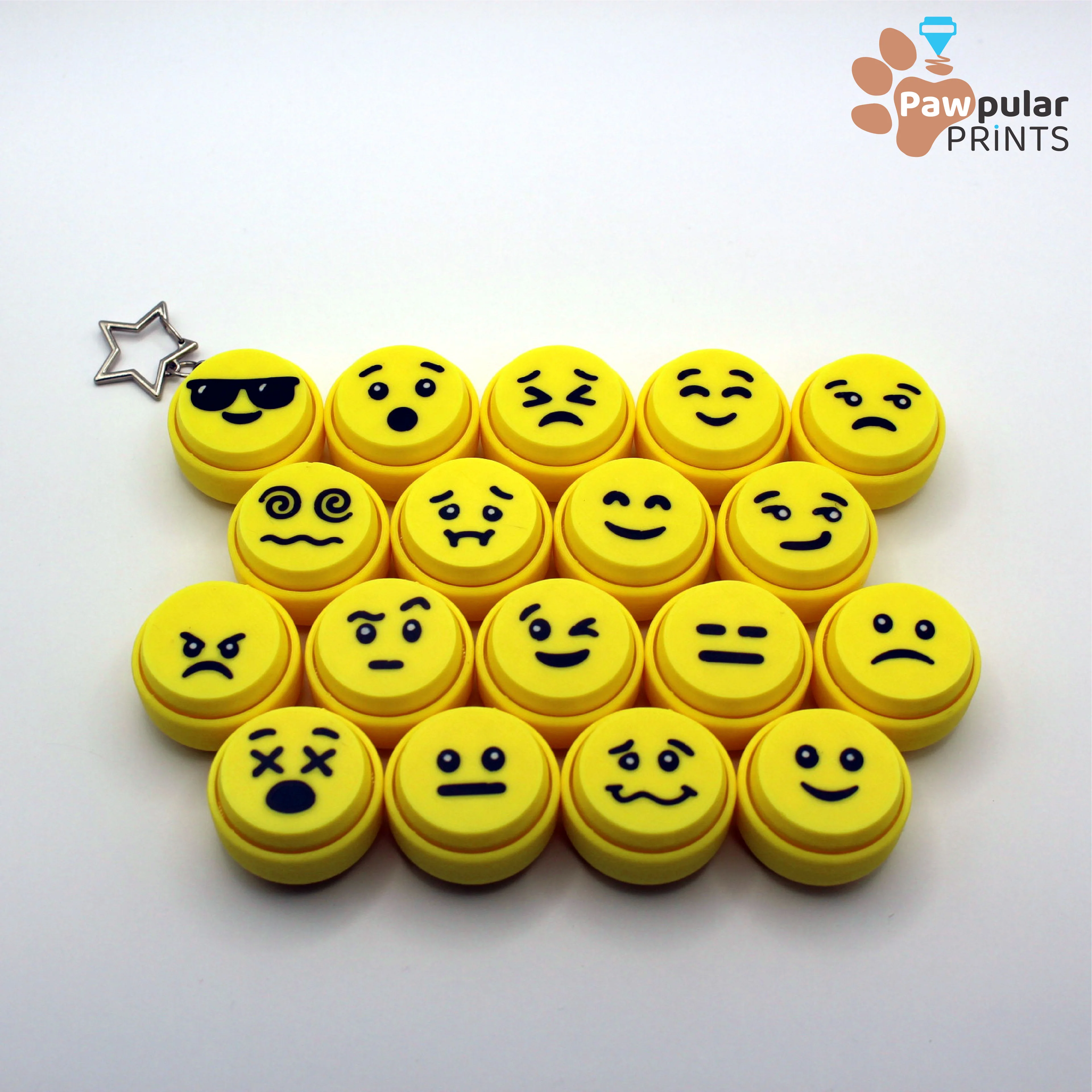 Emotional Clickers - Simple Pack 3d model