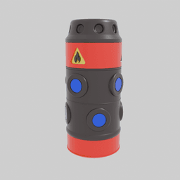Helldivers 2 G13 Incendiary Impact Grenade / Prop Gadget Fun Military Airsoft Videogame 3d print Stl 3d model