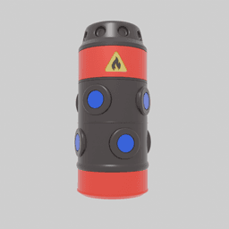 Helldivers 2 G13 Incendiary Impact Grenade / Prop Gadget Fun Military Airsoft Videogame 3d print Stl 3d model