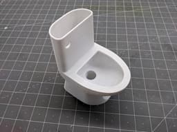 Elf on the Shelf Toilet Candy Dispenser 3d model