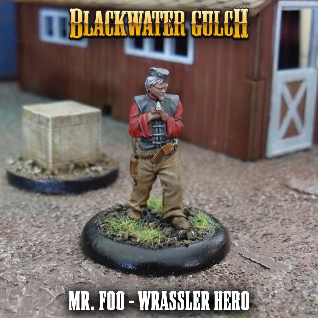 Mr. Foo - Wrassler Hero 3d model