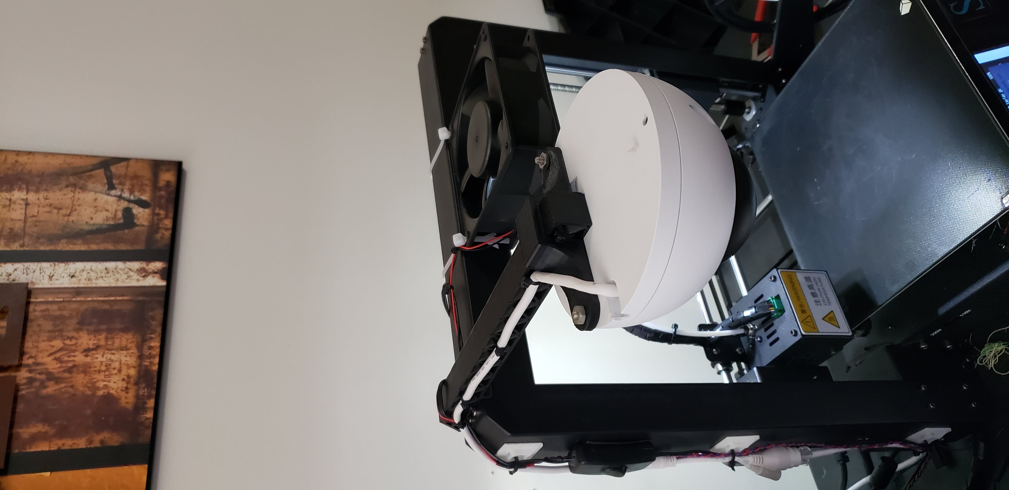 Clip on Accessory Mounting Truss For Anycubic Mega Series 3d model