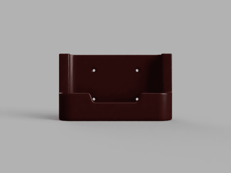 Babboe Bakfiets Battery Mount - With STEP File 3d model