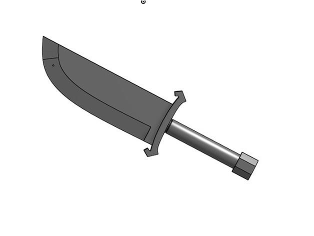 Gut's Dagger(Golden Age Berserk) 3d model