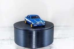 DIY - Motorized Rotating Turntable Stand, 3d Printed 3d model
