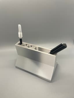 Concrete Pencil Holder - Construction Barricade 3d model